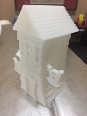 Haunted house _ Dish | 3d print model