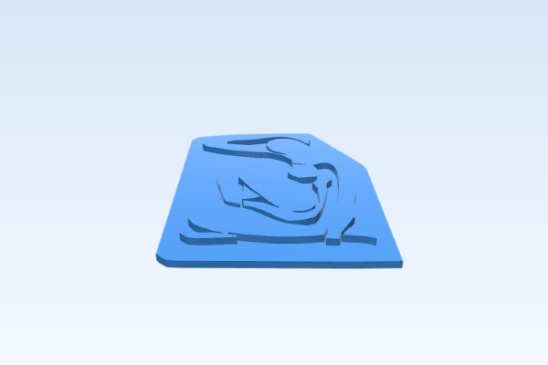 Blue Nude I - Henri Matisse | 3d print model