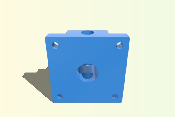 Replacement Mount for Ikea Work Light - Article # 203.703.83 | 3d print model