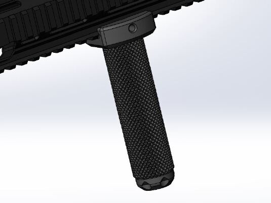airsoft tactical front grip | 3d print model