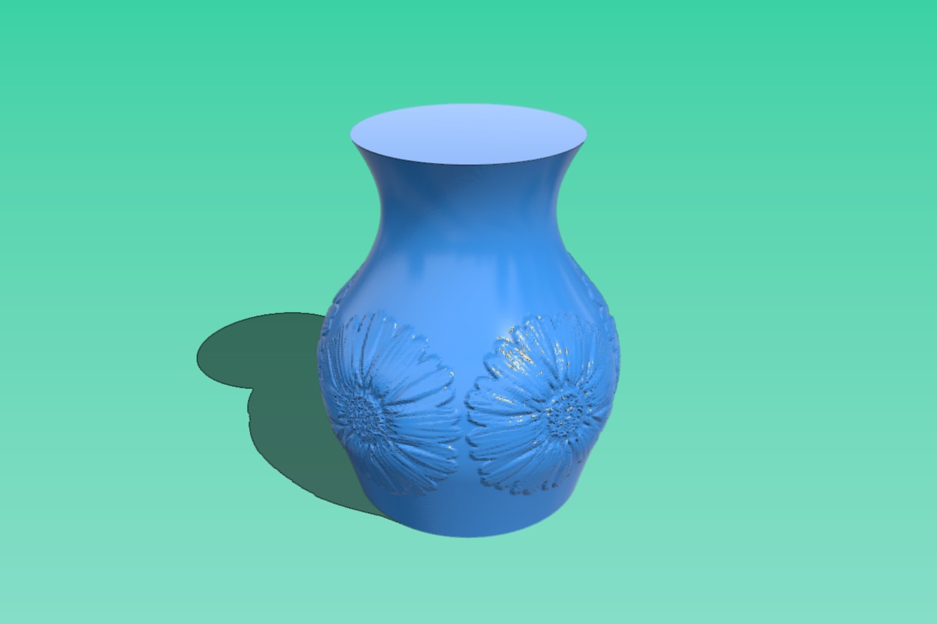 Daisy Flower Vase