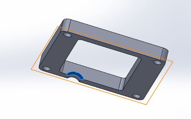 GoPro Genus Cage Back Pack Spacer | 3d print model