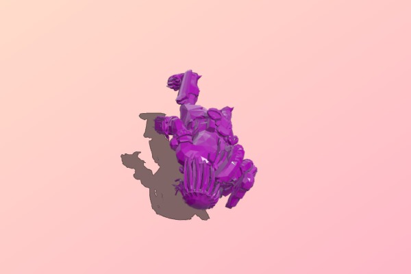 Space monster | 3d print model