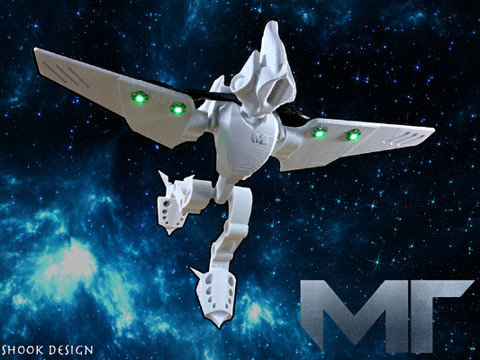 MakerTron Arduino Smart Flight Suit | 3d print model