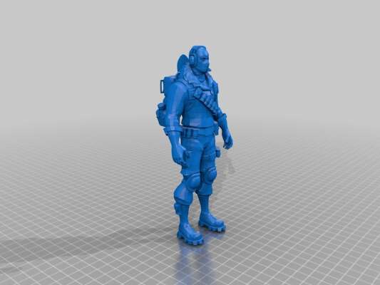 Fortnite Raptor | 3d print model