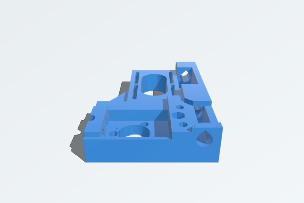 Mendel Z Leadscrew Base with Motor Belt Tensioner | 3d print model