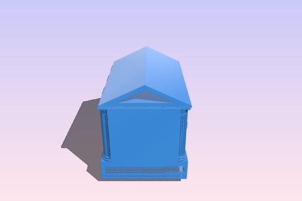 The Hedgie Temple | 3d print model
