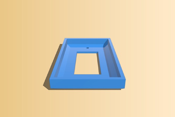 Switch Cover Extended | 3d print model