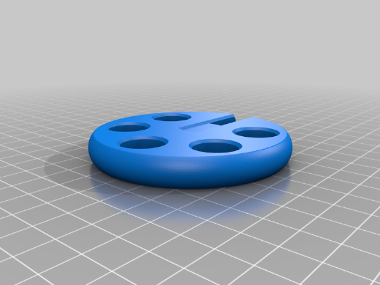 Variable Montessori interlocking discs (no glue needed) | 3d print model