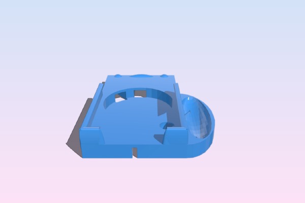 Samsung Galaxy S5 Phone Cradle with Qi wireless Charger support and amplifier | 3d print model