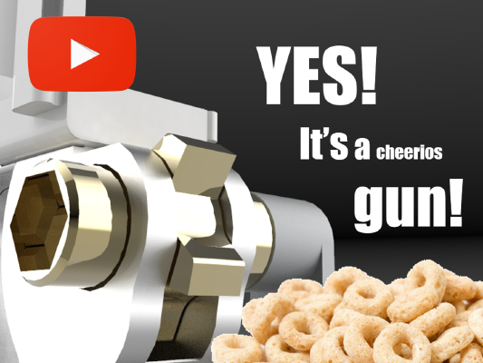 Cereal gun | 3d print model