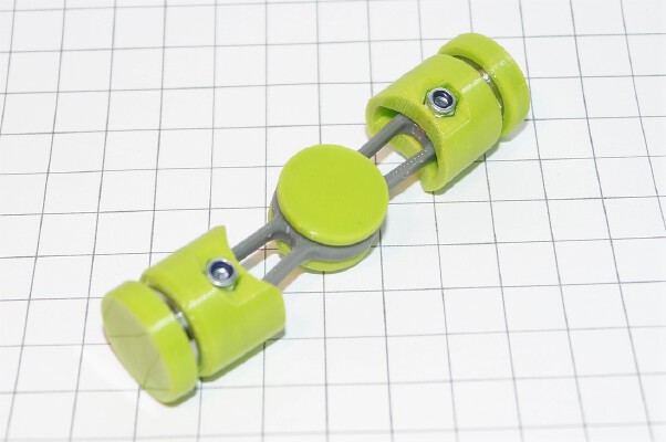 New Hand spinner Two pistons | 3d print model
