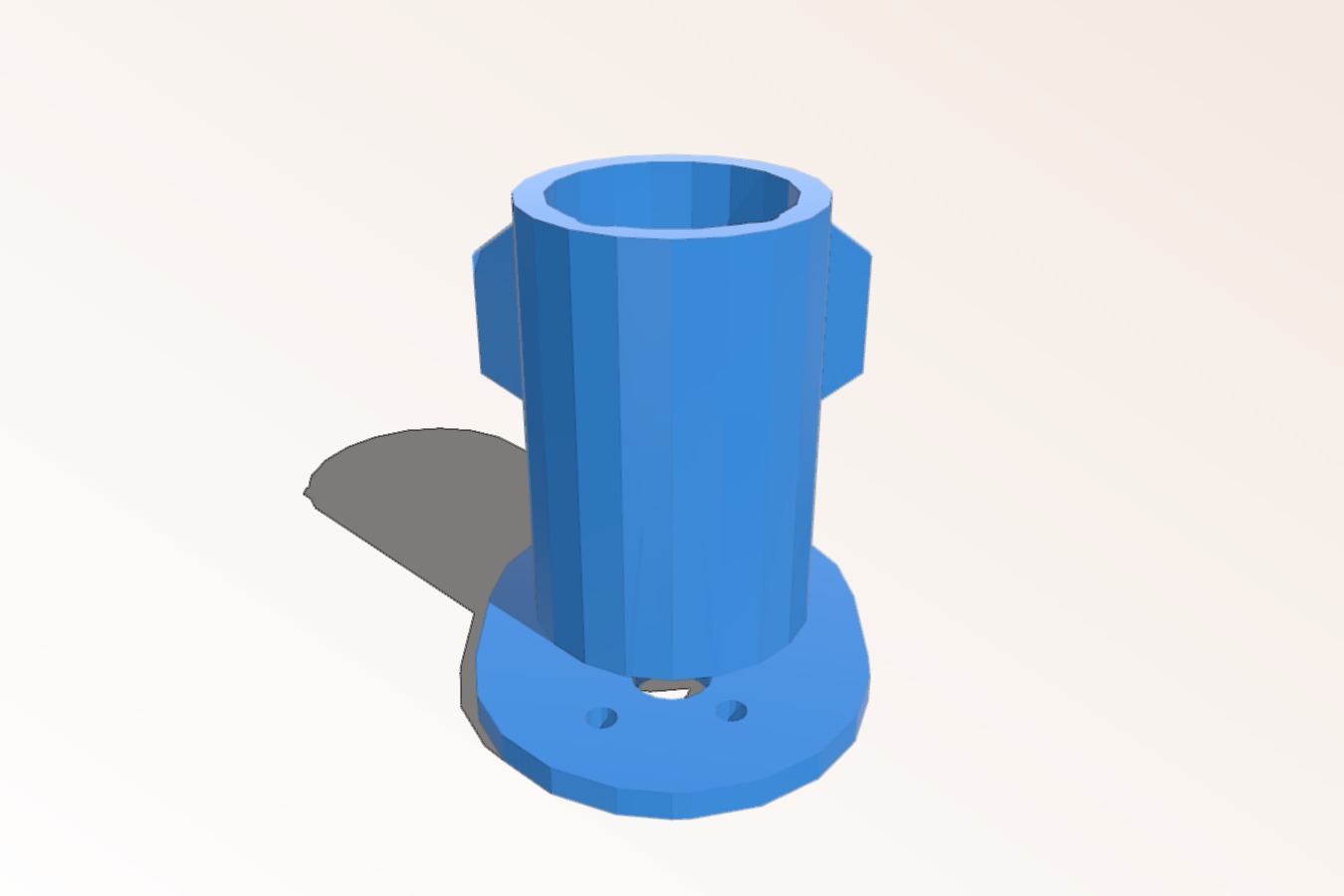 Bixler 2 Motor mount for 28mm size motors