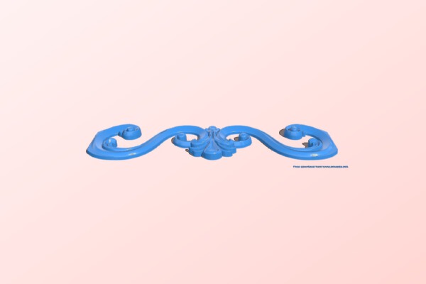Long ribbon pattern | 3d print model