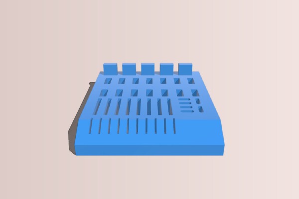 USB, SD, MicroSD holder | 3d print model