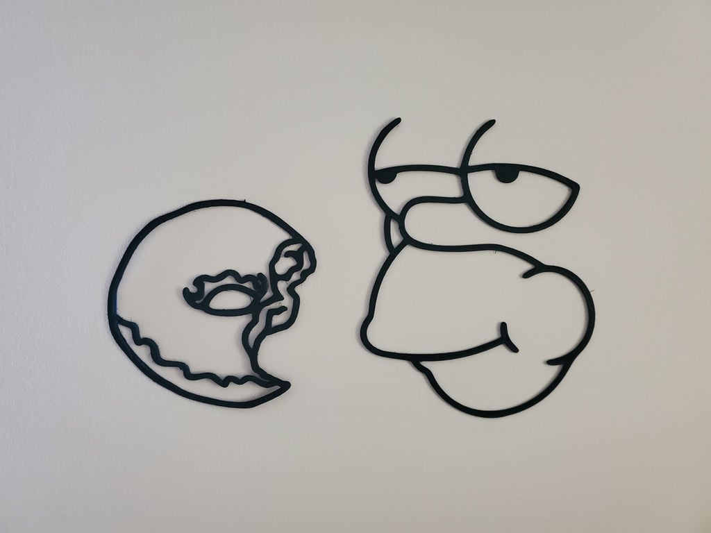 Homer Eating Donut