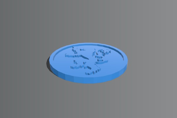 My Customized Token | 3d print model