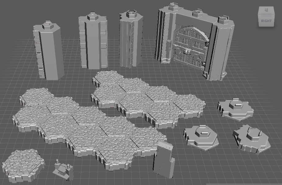 HEROSCAPE Fortress of the Archkyries