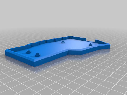 Corne Keyboard Chocolate Case with spacers | 3d print model