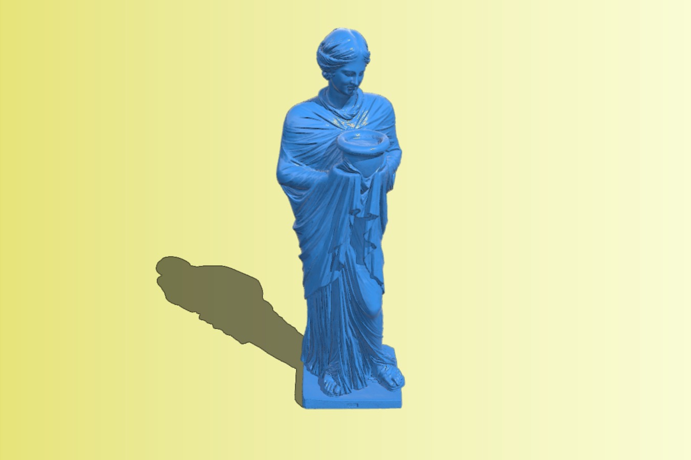 Statue of priestess or Muse
