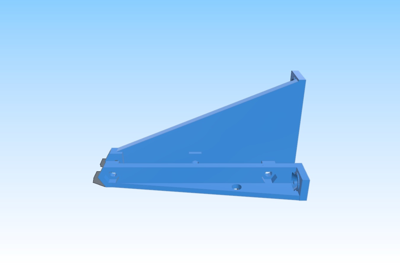 Universal RUMBA holder for Prusa i3 Hephestos
