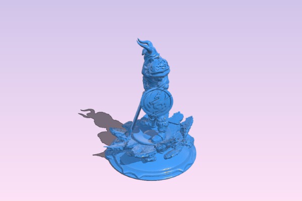 Hero warrior B0012434 3d model file for 3d printer | 3d print model