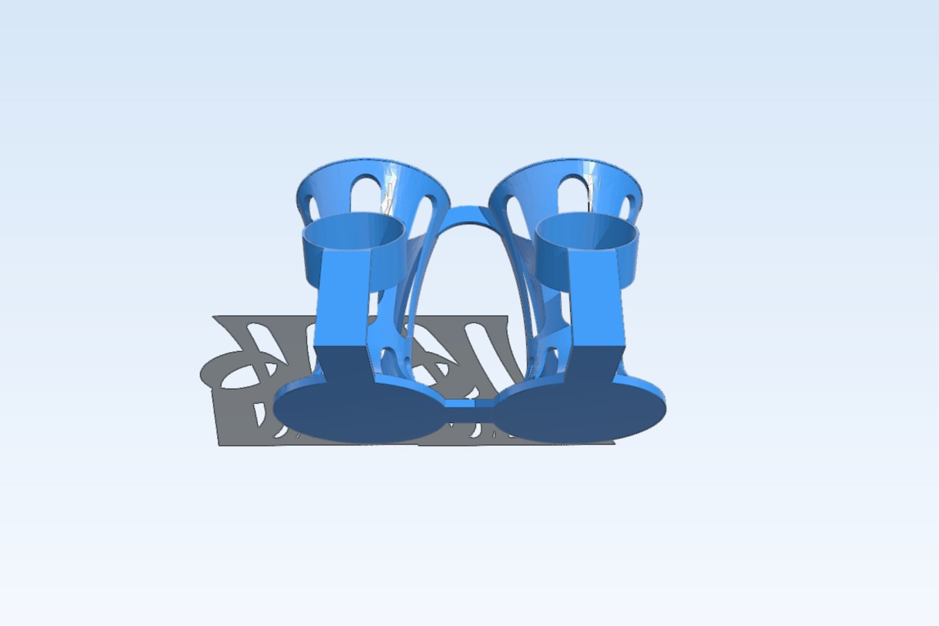 Fix Remix SodaStream Crystal Single and Double Bottle Stand