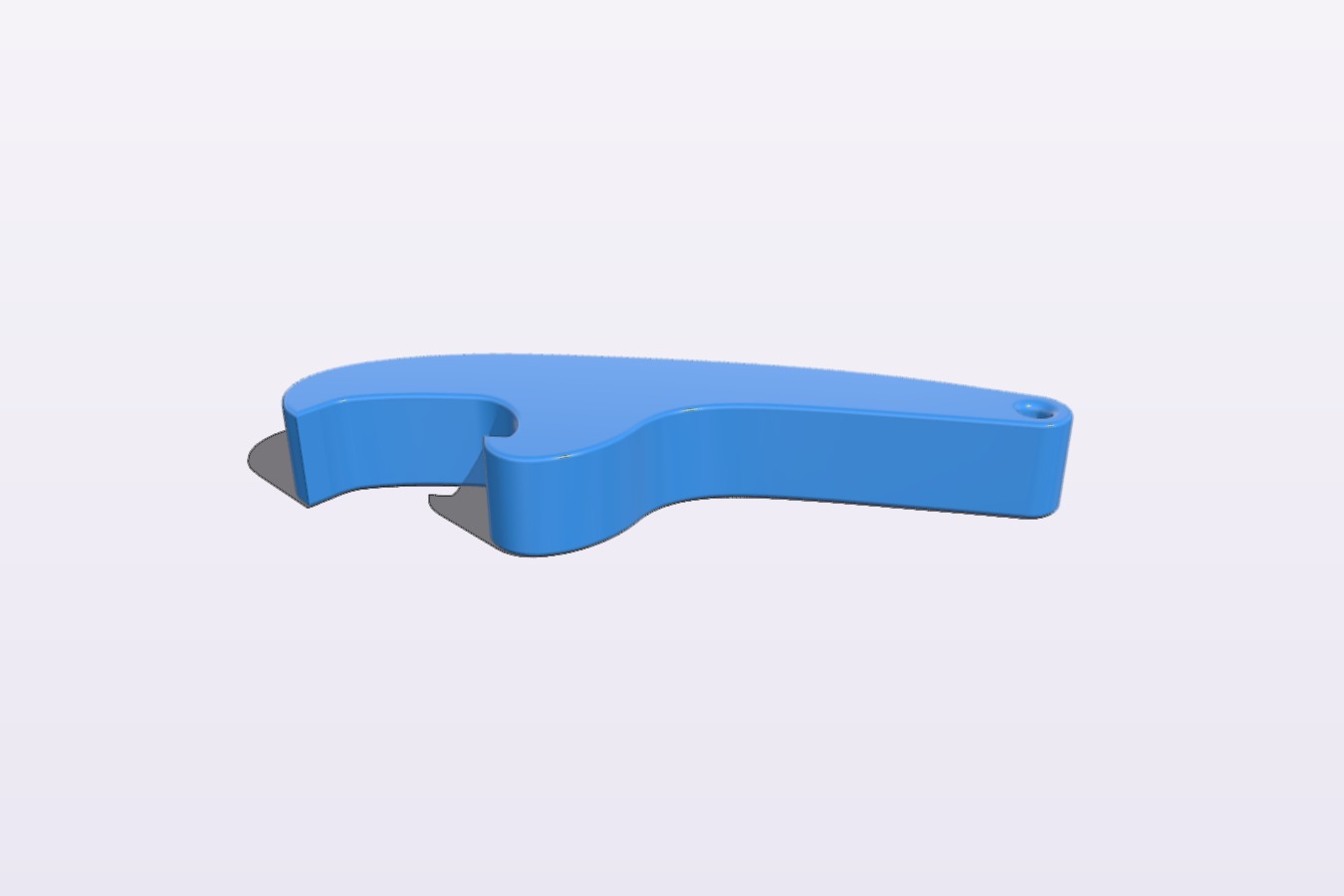 Keyring bottle opener with Solidworks 2014 source