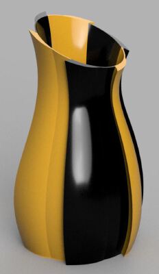Dual Extrusion Spiral Vase | 3d print model