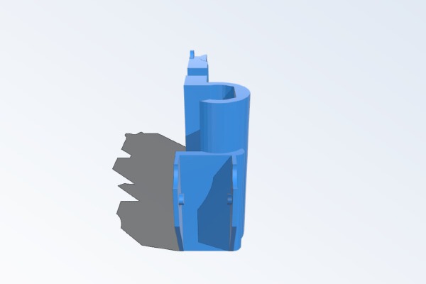 X axis carriage - 4 LM8UU bearing for Hephestos | 3d print model