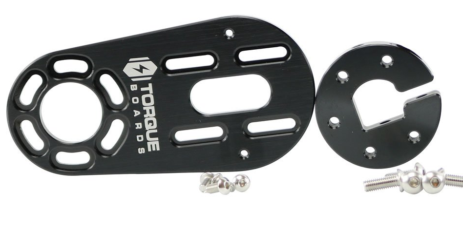 Torqueboards V4 motor mount pulley cover