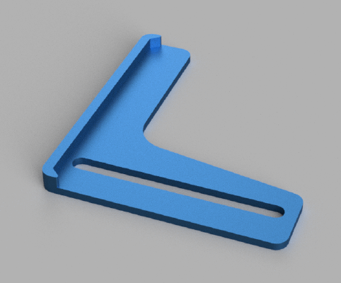 Janome CoverPro 2000 CPX Seam Guide | 3d print model