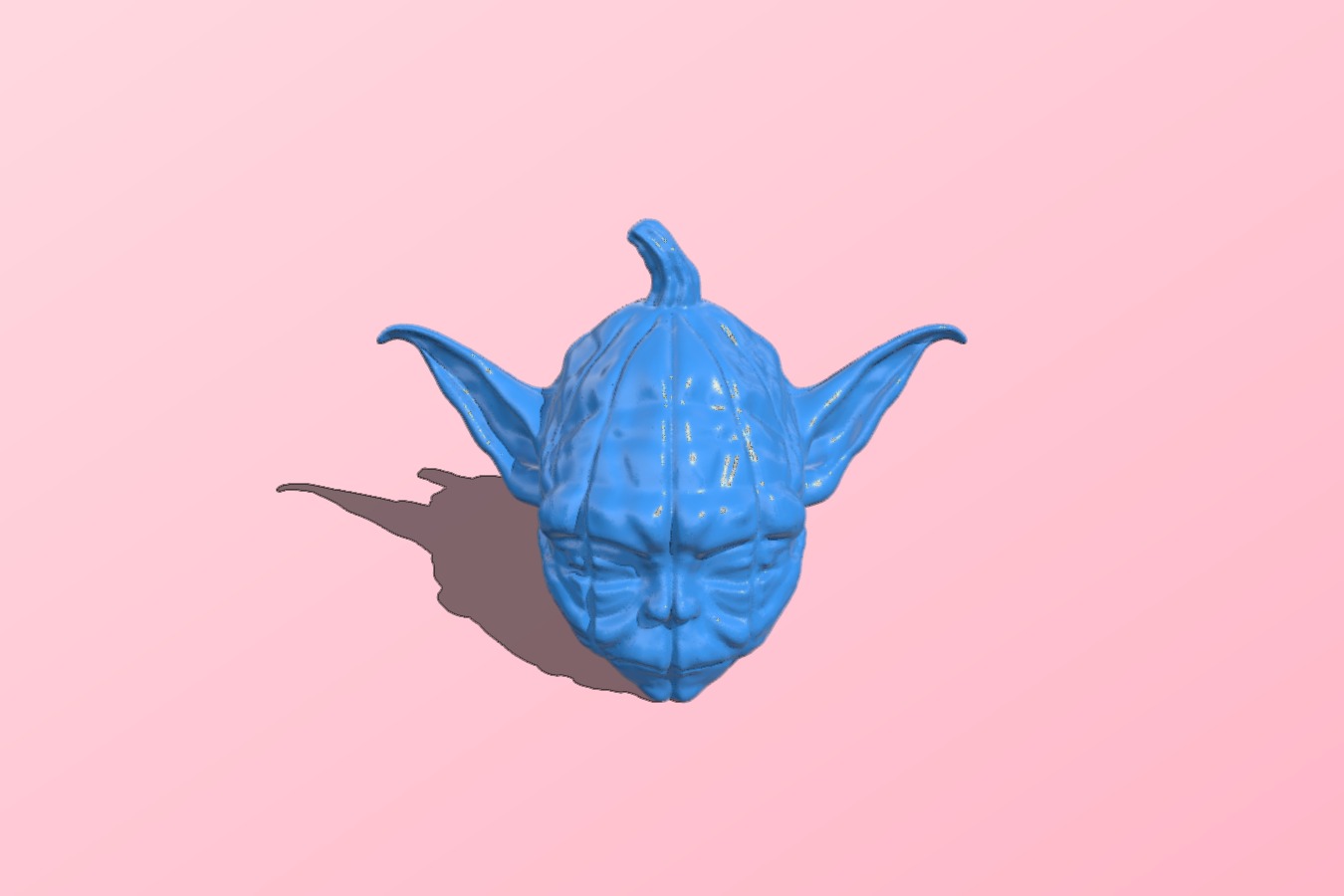 Pumpkin Yoda