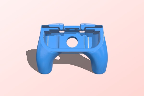 Joycon Grip with Buttons - Adds Hole for Joycon Removal | 3d print model
