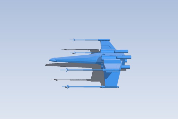 X-Wing | 3d print model