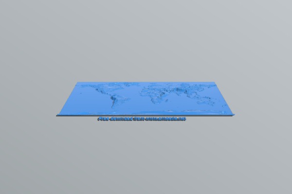 Map | 3d print model