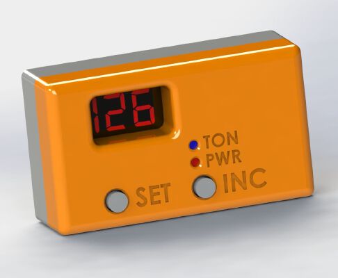 Digital delay timer enclosure | 3d print model