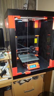 Prusa i3 MK3 MMU2 ENCLOSURE -Ikea Lack table | 3d print model