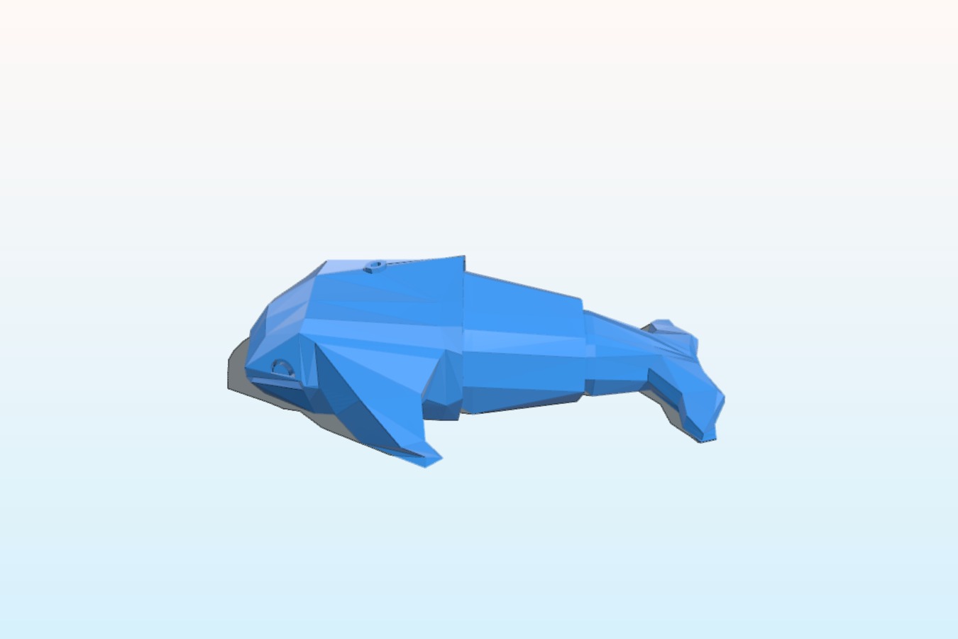 Whale toy