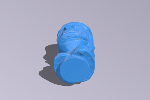 tiki scan of Lava table lighter | 3d print model