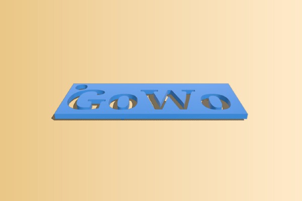 let's Go Wo | 3d print model
