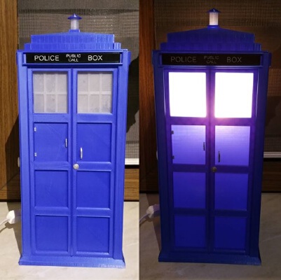 Tardis Lamp | 3d print model