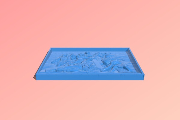 Panel Religion | 3d print model