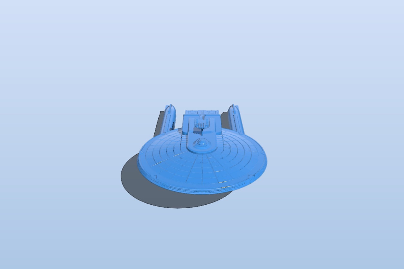 Star Trek Leavenworth class 1:2000