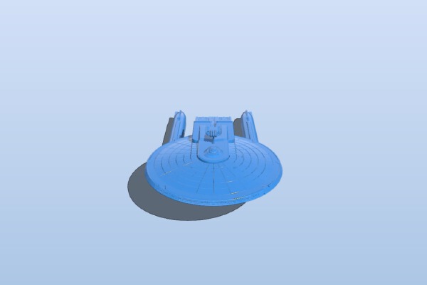 Star Trek Leavenworth class 1:2000 | 3d print model