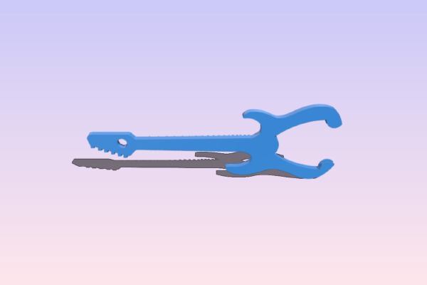 Guitar pick guitar-keychain | 3d print model