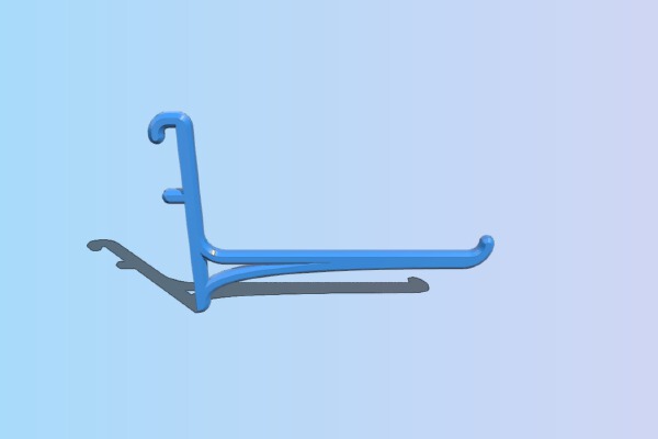 Beautiful Ikea Skadis Hook | 3d print model