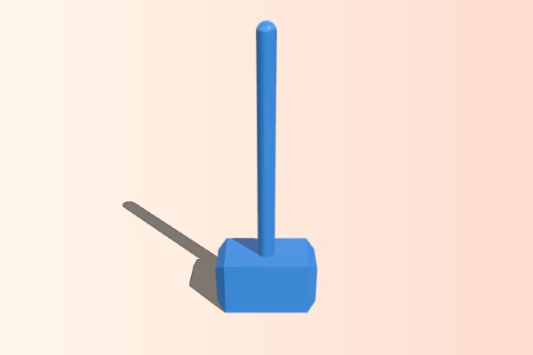 Simple Customizable Hammer | 3d print model