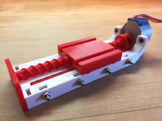 Dovetail Stepper Slide | 3d print model