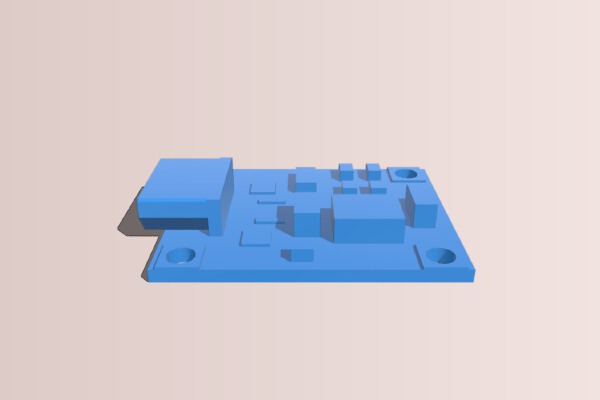 TP4056 charging module | 3d print model